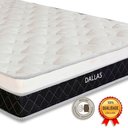 Ver imagem 4 de Cama Box Baú Viúvo e Colchão Dallas Molas V-store Cor:marrom