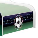 Ver imagem 2 de Cama Solteiro Infantil Cama Futebol Bandeiras com Colchão MDF Branco Casah