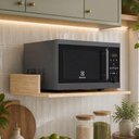 Ver imagem 1 de Suporte Suspenso para Micro-Ondas Forno 60x40 cm Class L03 Amadeirado - Lyam Lyam Decor