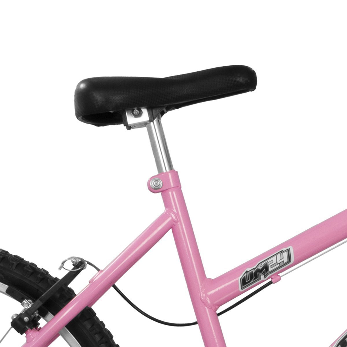 Bicicleta Feminina Aro 24 Ultra Bikes Bicolor - Sem Marcha Rosa Bebe - 4