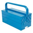 Ver imagem 1 de Caixa de Ferramentas Sanfona com 5 Gavetas 40x20x21cm Nº6