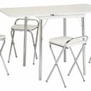 Ver imagem 2 de Conjunto Sala de Jantar Flor Mesa Dobrável