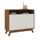 Ver imagem 1 de Buffet Aparador Eccos 3 Portas Nature/off White – Fabri Móveis