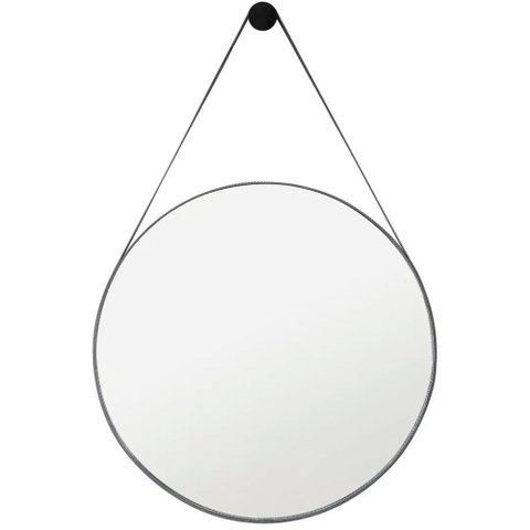 Espelho Adnet Vidro Lapidado para Banheiro Quarto Sala 40cm