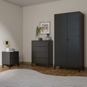 Ver imagem 6 de Guarda-roupa Soho 2 Portas com Cabide