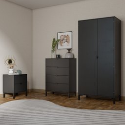 Guarda-roupa Soho 2 Portas com Cabide - 6