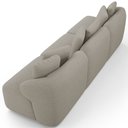Ver mais imagens de Sofá 3 Lugares para Sala de Estar Living 234cm Arlo F04 Linho Bege Escuro Tc-10055 - Lyam Decor