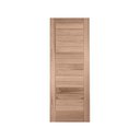 Ver imagem 1 de Kit com 2 Folhas de Porta de Madeira 210x80cm PE31 Esel Bege/Marrom