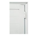 Ver imagem 6 de Kit com 2 Portas Lambril de Alumínio 210x80cm com Maçaneta Linha 25 Lado Direito Esquadrias Bergamo