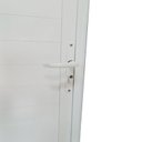 Ver mais imagens de Kit com 2 Portas Lambril de Alumínio 210x80cm com Maçaneta Linha 25 Lado Direito Esquadrias Bergamo