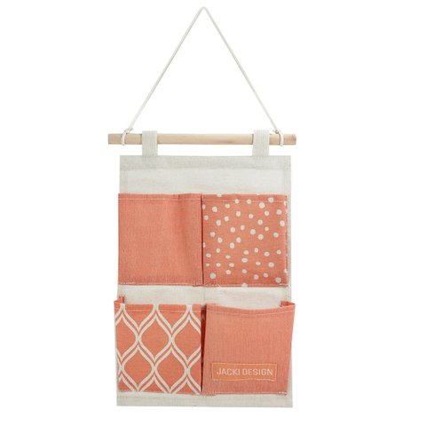 Organizador de Pendurar C/ 4 Bolsos Banheiro Quarto / P Jacki Design
