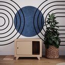 Ver imagem 1 de Banheiro para Gatos Maia 36" - com Bandeja A 60cm x C 80cm x P 59cm