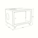 Ver mais imagens de Banheiro para Gatos Maia 36" - com Bandeja A 60cm x C 80cm x P 59cm