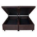 Ver imagem 3 de Cama Baú Queen 158cm X198cm Madeira em Eucalipto