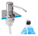 Ver imagem 6 de Dispenser Sabao Detergente Liquido Pia Cuba Cozinha Banheiro Mangueira Embutir Bico Dosador Suporte