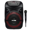 Caixa Som Amplificada Portátil Bluetooth 380W Rms Mp3 Fm Usb Led Microfone Bateria Tws ACA 380 VIPER - 1