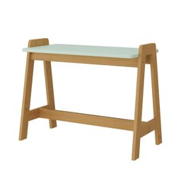 Mesa Escrivaninha Infantil em MDF e Madeira Maciça Sofia  - 1