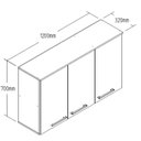 Ver imagem 5 de Cozinha Compacta 6 Peças Concept Prime Bege/Ipê/Cristalo
