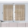 Cortina Cozinha Renda Toscana Bando 2,00x1,50 Alt:capuccino - 5