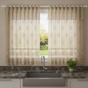 Ver mais imagens de Cortina Cozinha Renda Toscana Bando 2,00x1,50 Alt:Capuccino