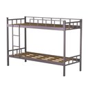 Ver imagem 2 de Beliche de Solteiro Aço Tubular Reforçado Mônaco Cinza