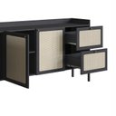 Ver mais imagens de Buffet Aparador 3 Portas 2 Gavetas Palhinha Pé Madeira Oslo