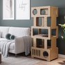 Torre para Gatos Tom Evo - Linha para Gatos de até 10kg A 168cm x C 75cm x L 48cm  - 2