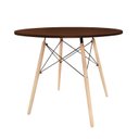 Ver imagem 4 de Conjunto Sala de Jantar Mesa Dsw 90cm Redonda com 4 Cadeiras Saarinen Dsw
