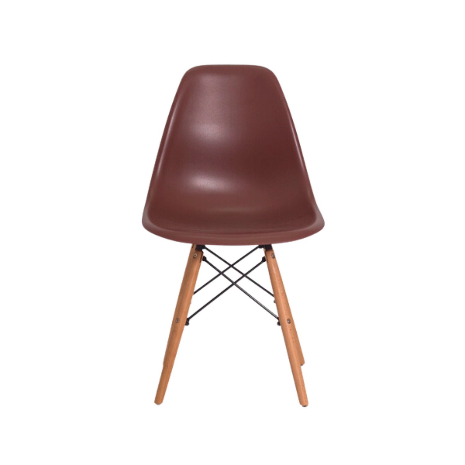 Conjunto Sala de Jantar Mesa Dsw 90cm Redonda com 4 Cadeiras Eames Dsw - 6