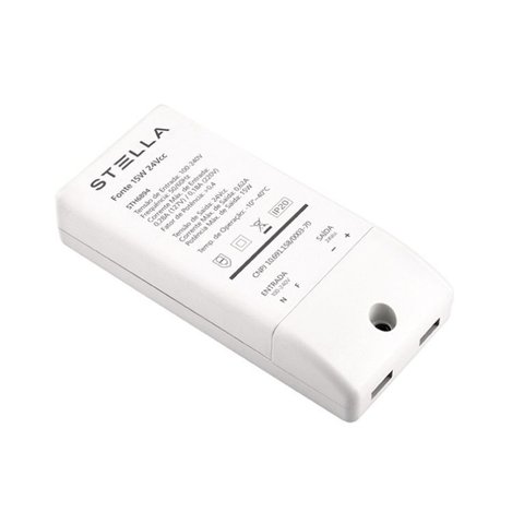 Fonte P/fita Slim 15w 0.62a 24v Biv-stella