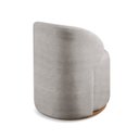 Ver imagem 7 de Poltrona Curva Moderna Brenda Design Arredondado Cinza