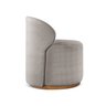 Poltrona Curva Moderna Brenda Design Arredondado - 6