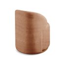 Ver imagem 7 de Poltrona Curva Moderna Brenda Design Arredondado Laranja