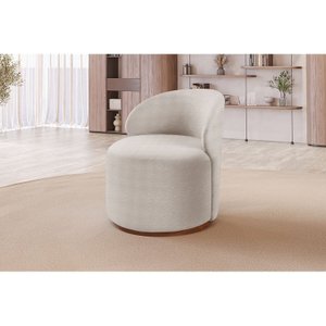Poltrona Curva Moderna Brenda Design Arredondado