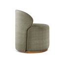 Ver imagem 6 de Poltrona Curva Moderna Brenda Design Arredondado Verde