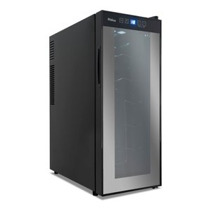 Adega Philco 12 Garrafas Display Digital Pad12e Cinza-bivolt