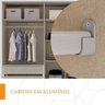 Quarto Casal Roupeiro 6 Portas Cômoda 8 Gavetas 2 Mesas Cabeceira 3 Gavetas - 10