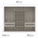 Ver imagem 5 de Quarto Casal Roupeiro 6 Portas Cômoda 8 Gavetas 2 Mesas Cabeceira 3 Gavetas