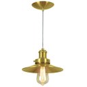 Ver imagem 1 de Pendente Industrial 22 Cm Retro Nordic Dourado Gold