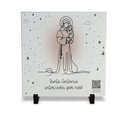 Ver imagem 1 de Azulejo Decorativo Religiosa com Qr Code Orações Santo Antonio