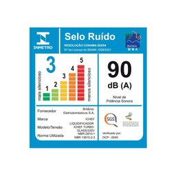 Liquidificador Ichef Pro Maxx 6 Turbo Glass 2,5l 1200w 220v - 7