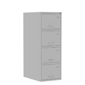 Arquivo de Aço com 4 Gavetas 133cm X 46cm X 70cm - Amapá 080068