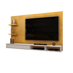 Painel Para Tv até 60 Polegadas Ripado com Nichos Bento - 10