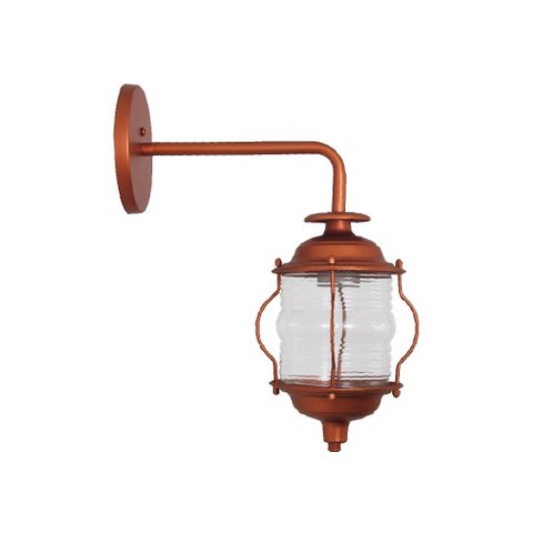 LUMINÁRIA PAREDE ARANDELA COLONIAL SINALEIRA COBRE - 1484/AR CB