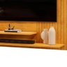 Painel Para Tv Ate 50 Polegadas Ripado 2 Prateleiras Nando - 8