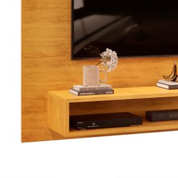 Painel Para Tv Ate 50 Polegadas Ripado 2 Prateleiras Nando - 7