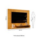 Ver imagem 4 de Painel Para Tv Ate 50 Polegadas Ripado 2 Prateleiras Nando
