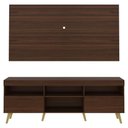 Ver imagem 3 de Rack Com Painel Tv 65" Retrô Flórida Multimóveis V3133 Duna/Natural Duna/Natural