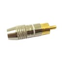 Ver imagem 3 de Plug Rca Profissional Pgrc0015 Branco Storm