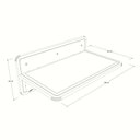 Ver imagem 5 de Prateleira para Gatos 100% MDF 50x 22x 30 cm Fredy